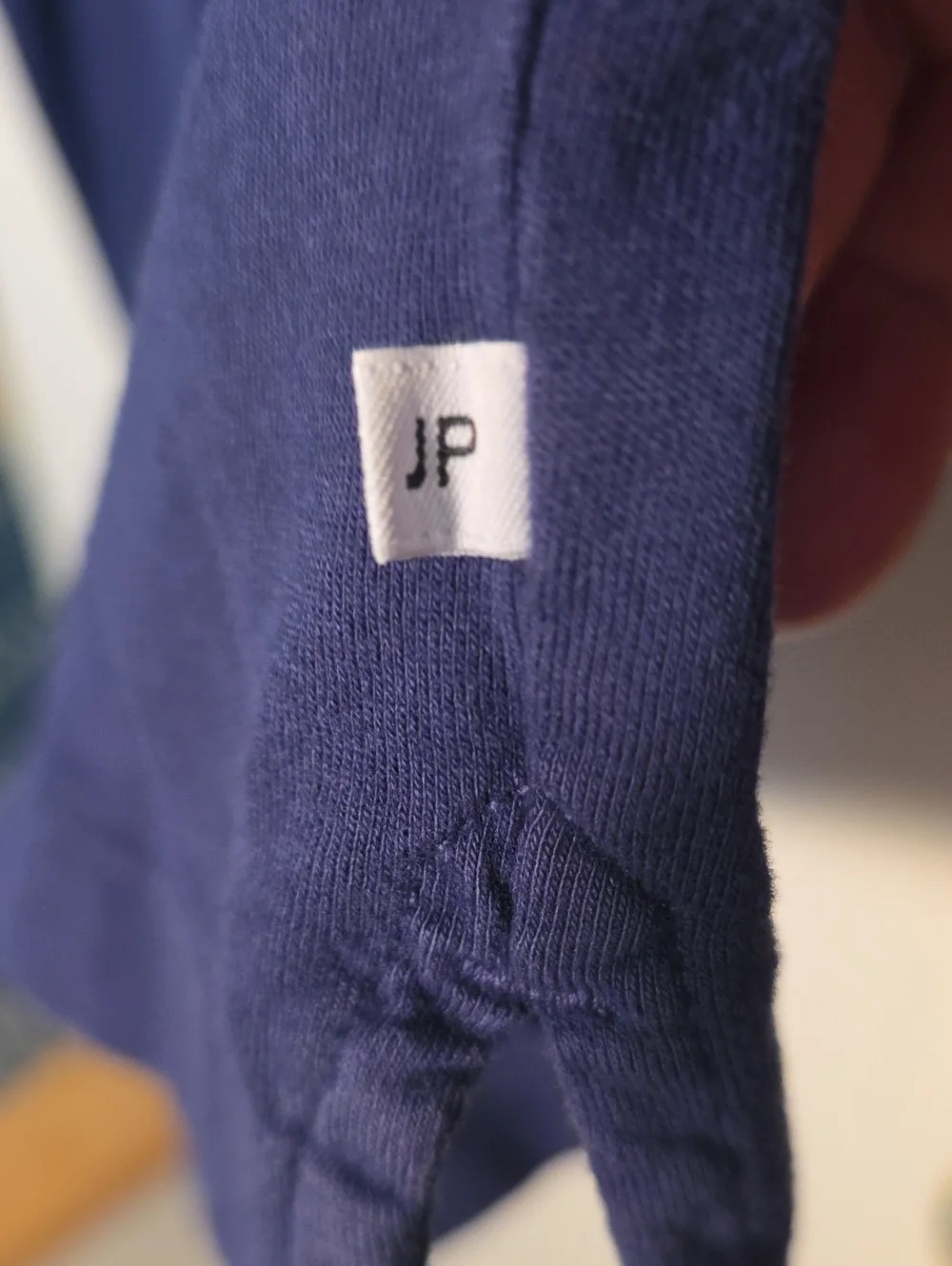James Perse Large Navy Short-Sleeve Polo Awesome Condition
